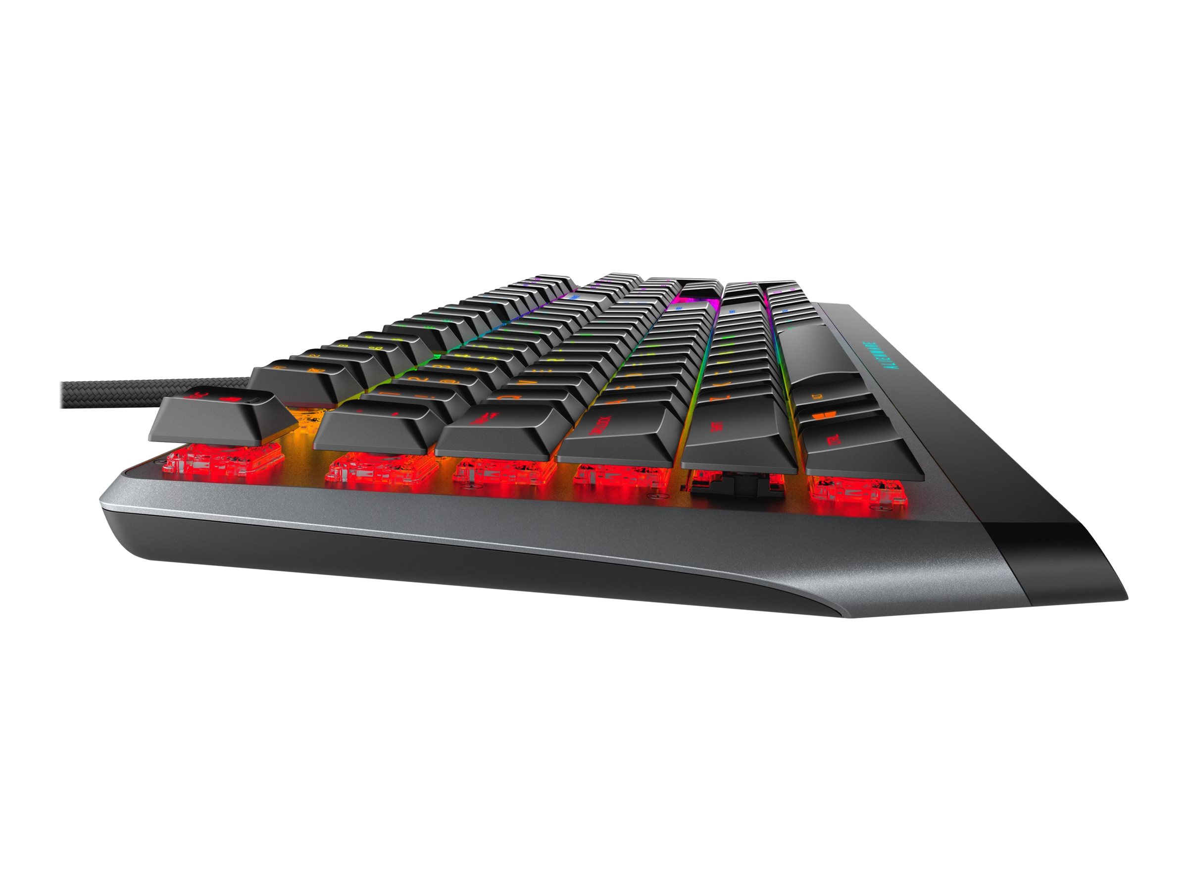 Alienware AW510K teclado USB Negro, Gris