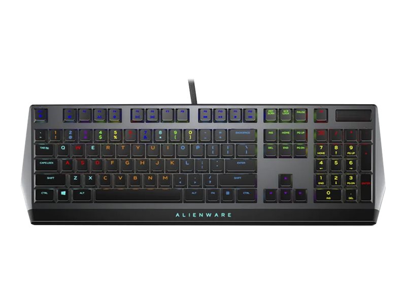 Alienware AW510K teclado USB Negro, Gris