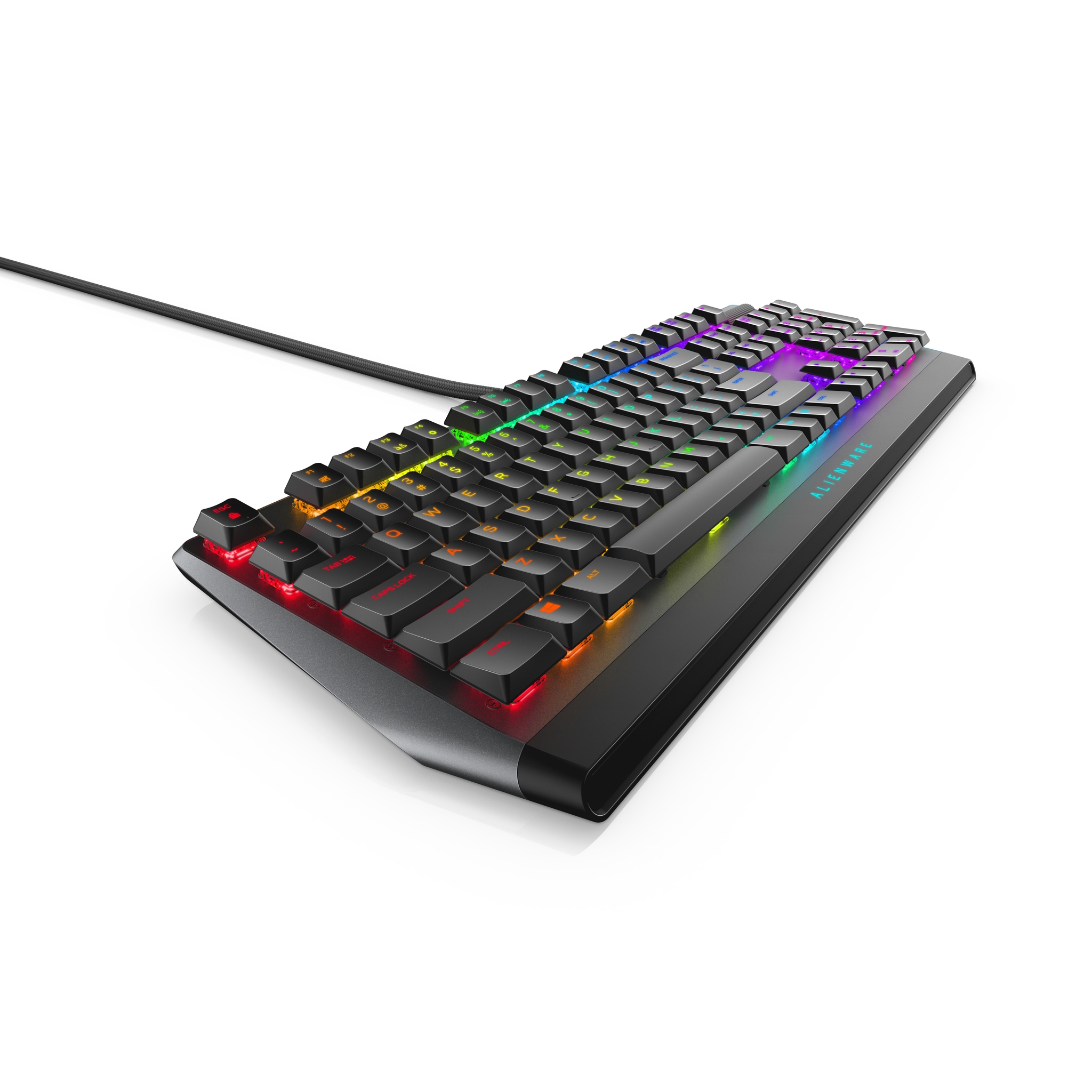 Alienware AW510K teclado USB Negro, Gris