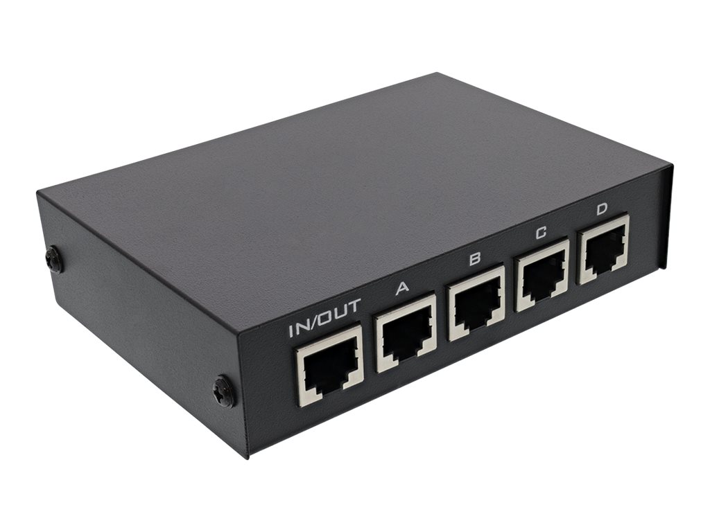InLine 60606B switch Fast Ethernet (10/100) Negro