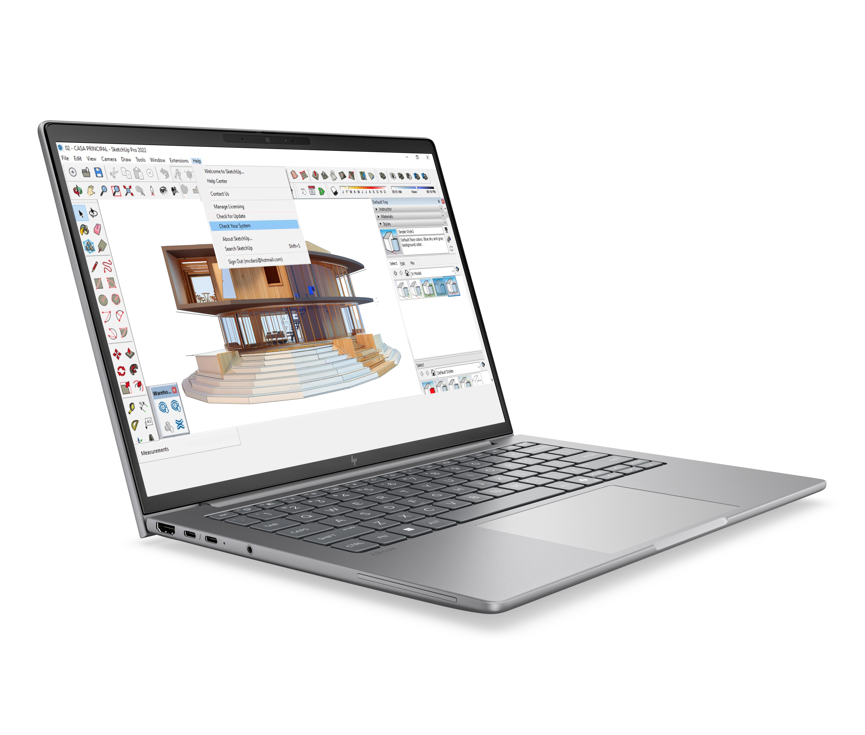 HP ZBook 8 G2a Mobile Workstation - AMD Ryzen AI 7 PRO 450 - Win 11 Pro - Radeon 840M - 48 GB RAM - 1 TB SSD NVMe - 35.6 cm (14)