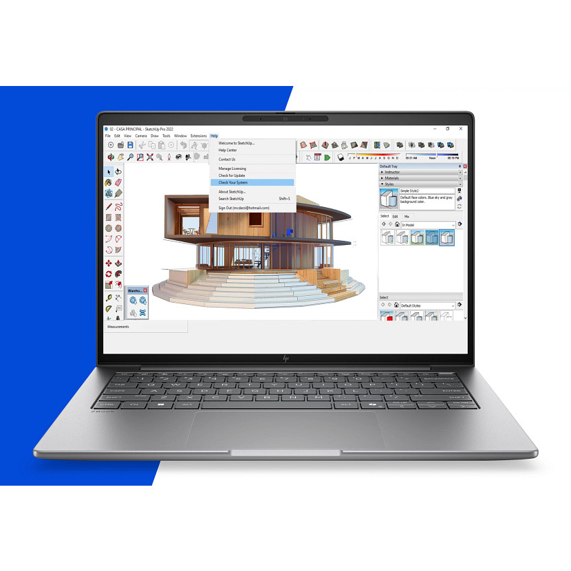 HP ZBook 8 G2a Mobile Workstation - AMD Ryzen AI 7 PRO 450 - Win 11 Pro - Radeon 840M - 48 GB RAM - 1 TB SSD NVMe - 35.6 cm (14)