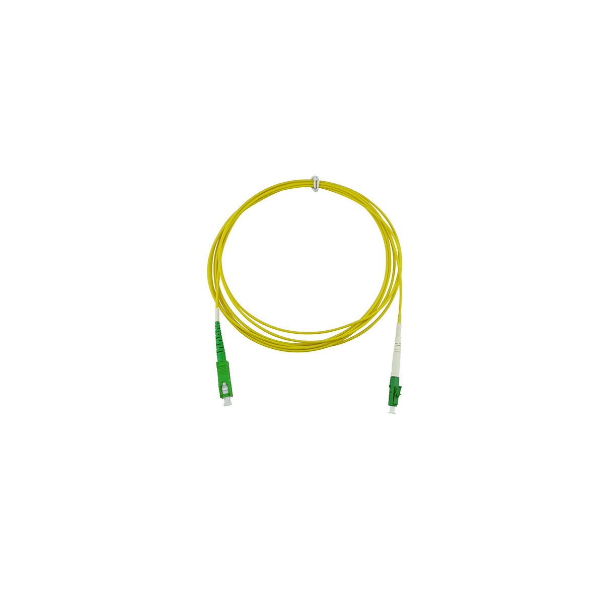 BlueOptics SFP2122BU7.5MM cavo a fibre ottiche 7,5 m LC SC G.657.A1 Giallo