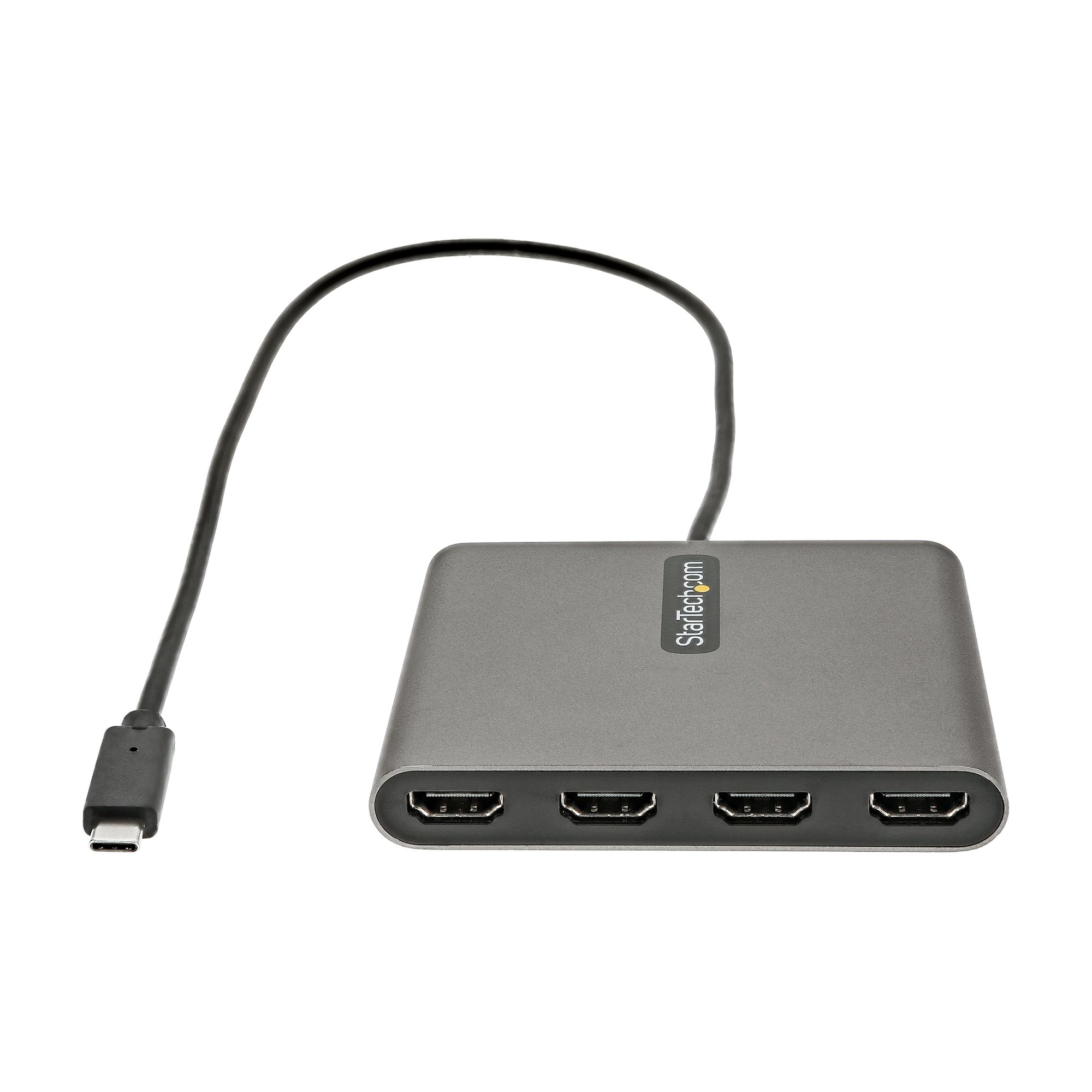 StarTech.fr Adaptateur USB 3.0 vers 4x HDMI - Carte Vidéo & Graphique  Externe - Convertisseur USB Type-A vers Quadruple Écran HDMI - 1080p 60Hz -  Dongle Multi Écran USB A vers HDMI 