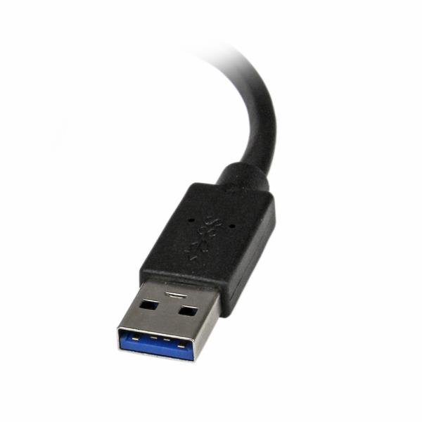 StarTech.com Adaptador Gr�fico Conversor USB 3.0 a VGA - Cable Convertidor Compacto de V�deo - 1920x1200 / 1080p