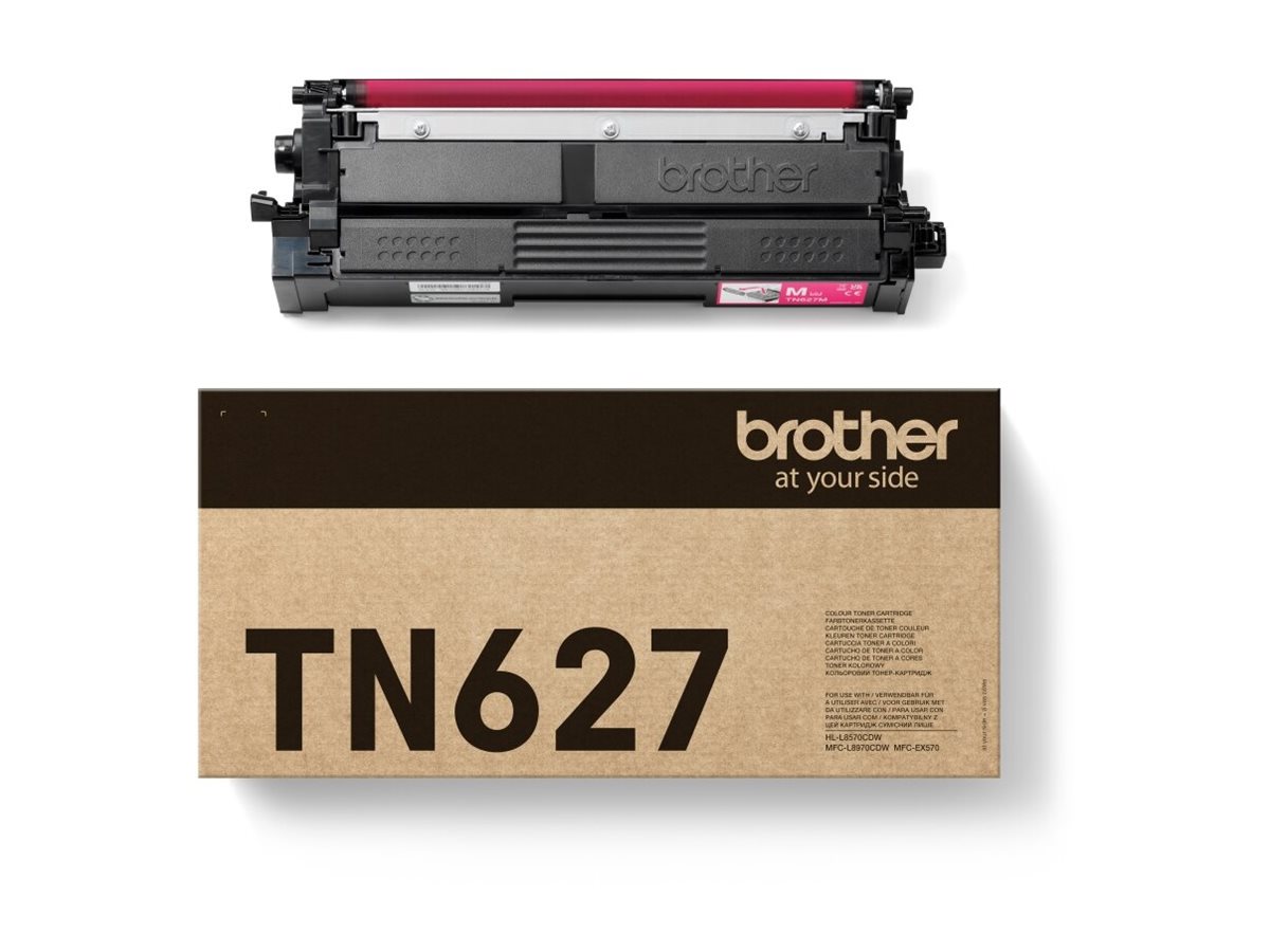 Brother TN-627M cartucho de t�ner 1 pieza(s) Original Magenta