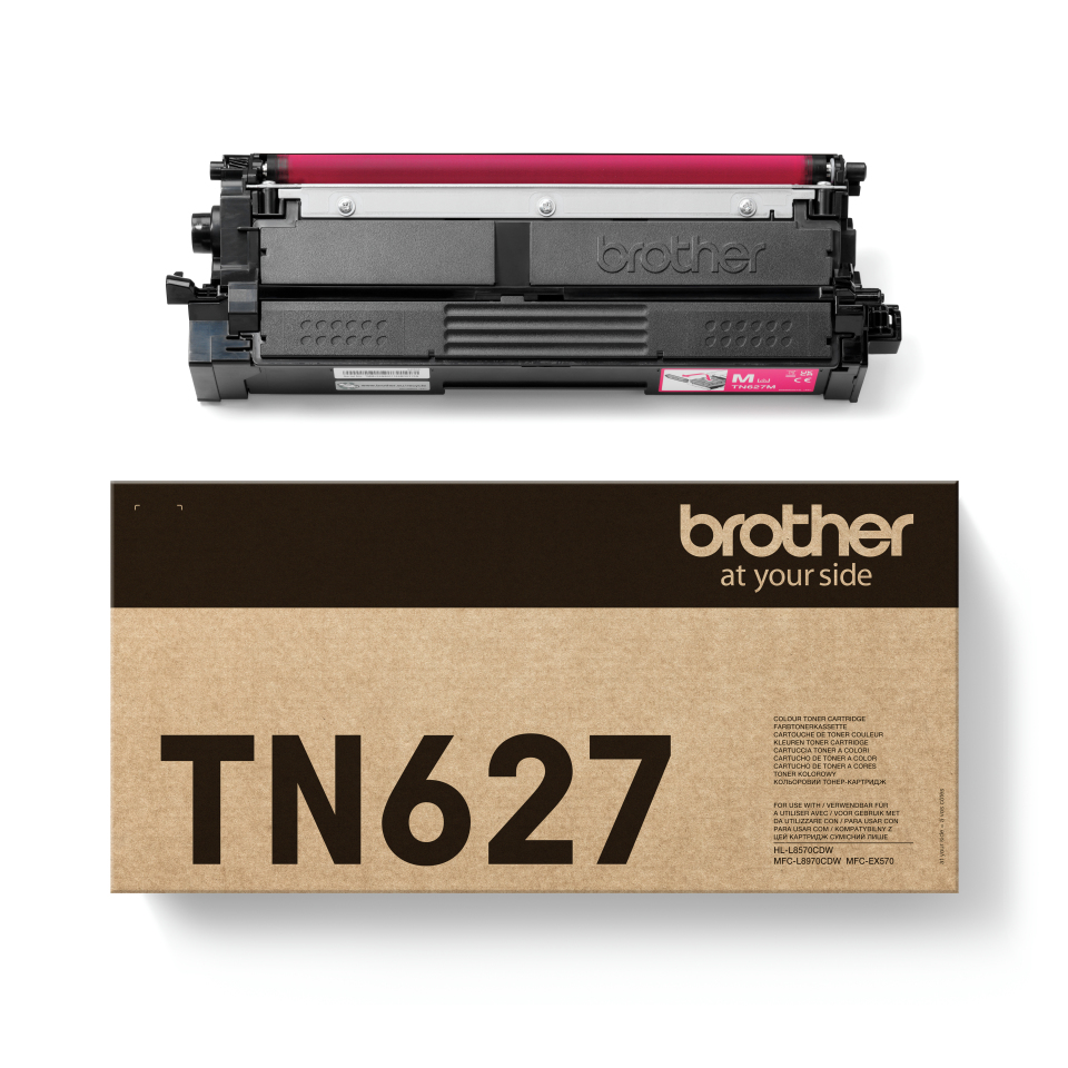 Brother TN-627M cartucho de t�ner 1 pieza(s) Original Magenta