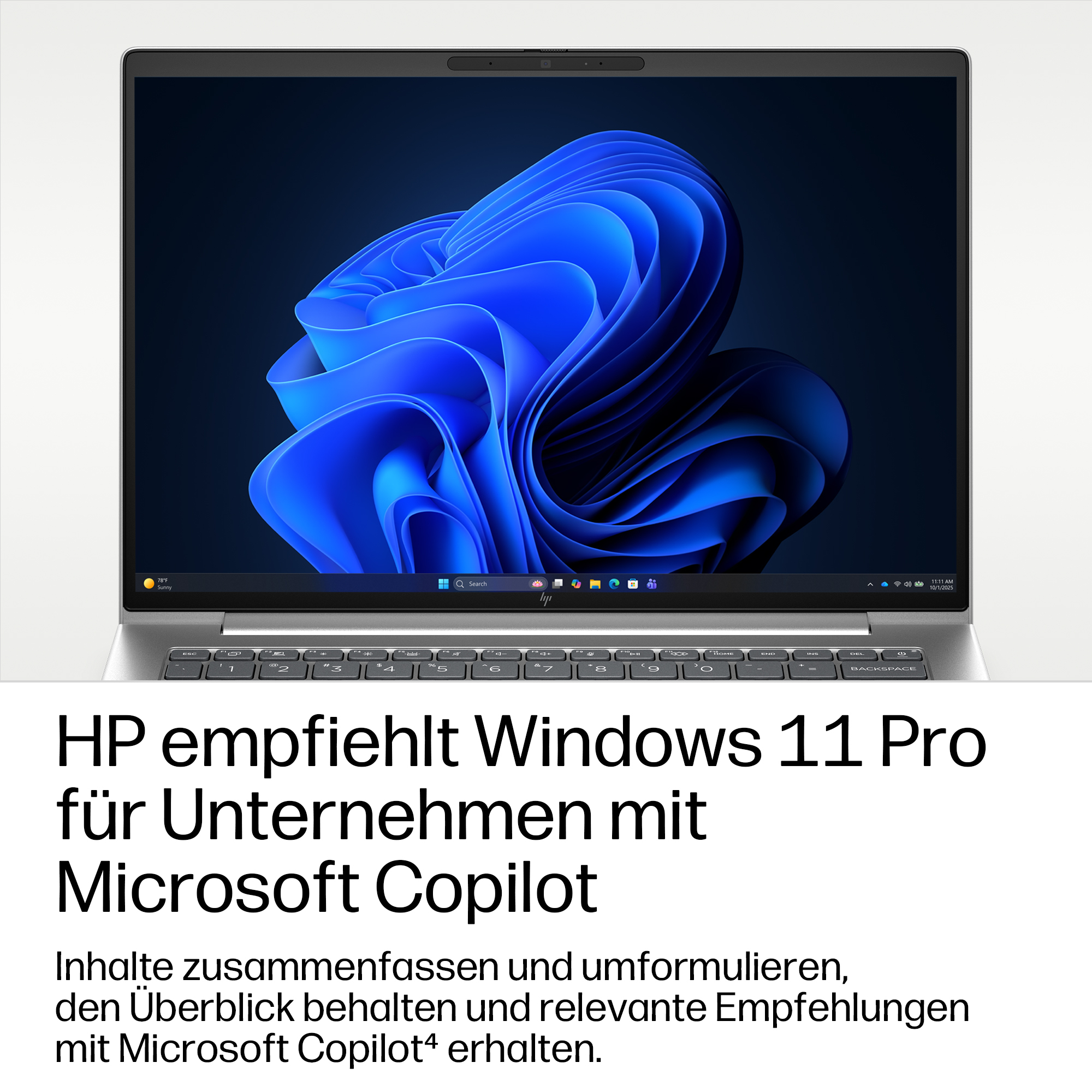 HP EliteBook 6 G2i Notebook - 177-Grad Scharnierdesign - Intel Core 7 350 / 1.5 GHz - Win 11 Pro - Intel Graphics - 32 GB RAM - 1 TB SSD NVMe - 35.6 cm (14)