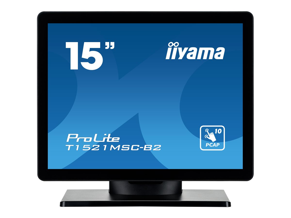 Iiyama ProLite T1521MSC-B2 - LED-Monitor - 38 cm (15)