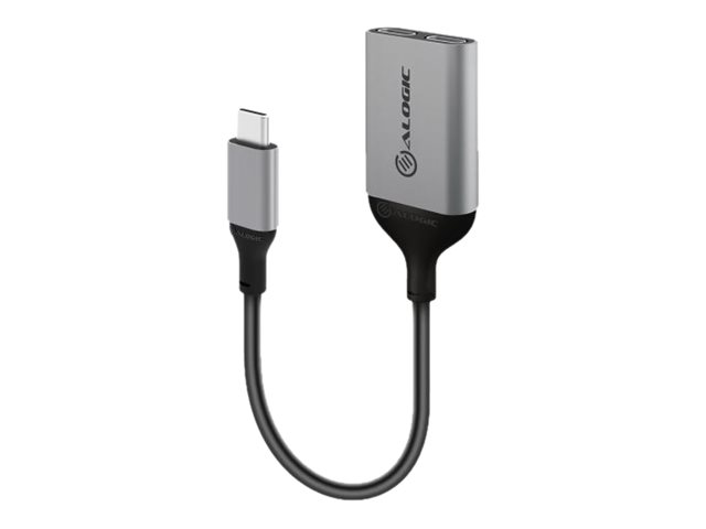 ALOGIC UL2CAPW-SGR interface hub USB 3.2 Gen 1 (3.1 Gen 1) Type-C Grey