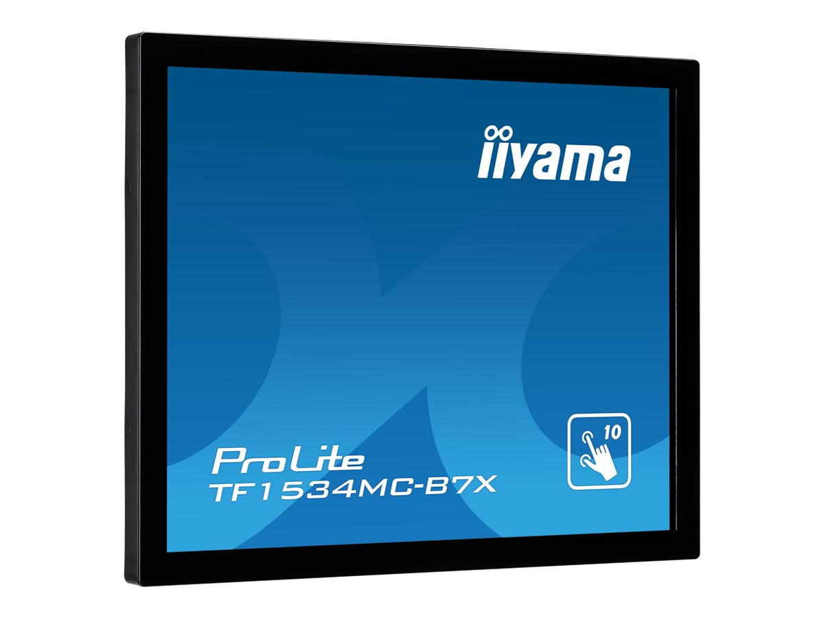 iiyama ProLite TF1534MC-B7X �cran plat de PC 38,1 cm (15) 1024 x 768 pixels XGA LED �cran tactile Multi-utilisateur Noir