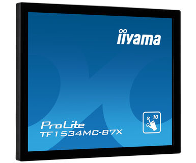 iiyama ProLite TF1534MC-B7X �cran plat de PC 38,1 cm (15) 1024 x 768 pixels XGA LED �cran tactile Multi-utilisateur Noir