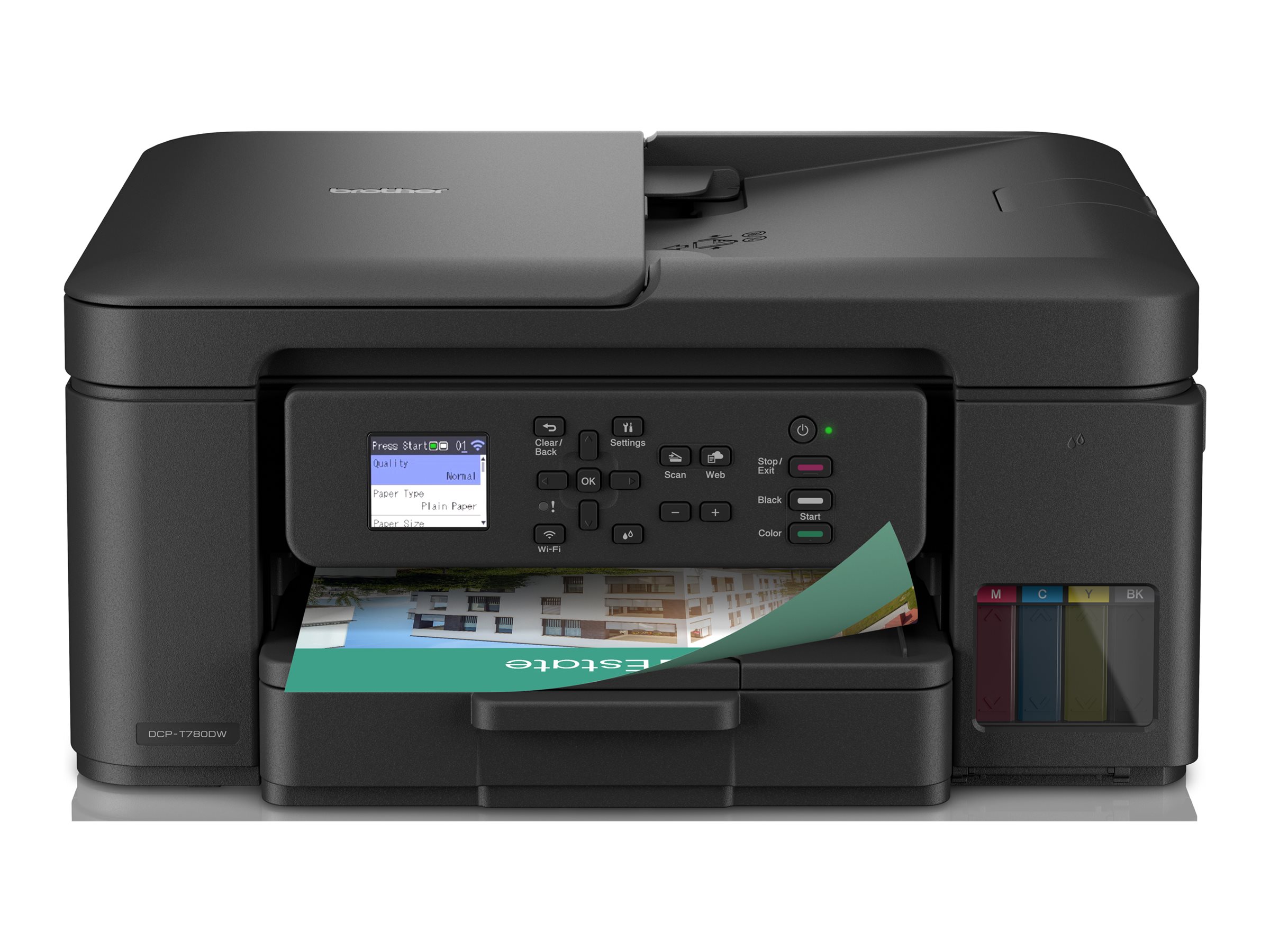 Brother DCP-T780DW - Multifunktionsdrucker - Farbe - Tintenstrahl - ITS - A4/Legal (Medien)