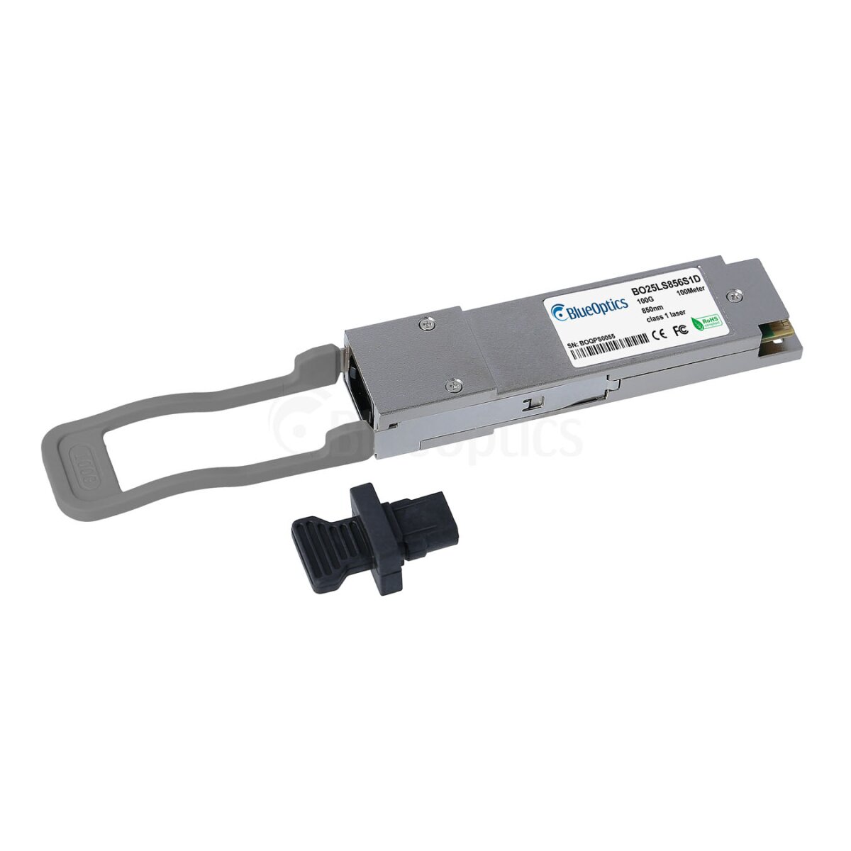 BlueOptics Dell M0J5D BlueOptics BO25LS856S1D QSFP28 Transceiver, 100GBASE-SWDM4, Multimode Fiber, 850nm Band, 100 Meter/DOM