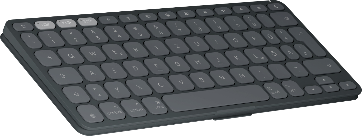 Logitech Keys-To-Go 2 for iPad - Tastatur - built-in cover