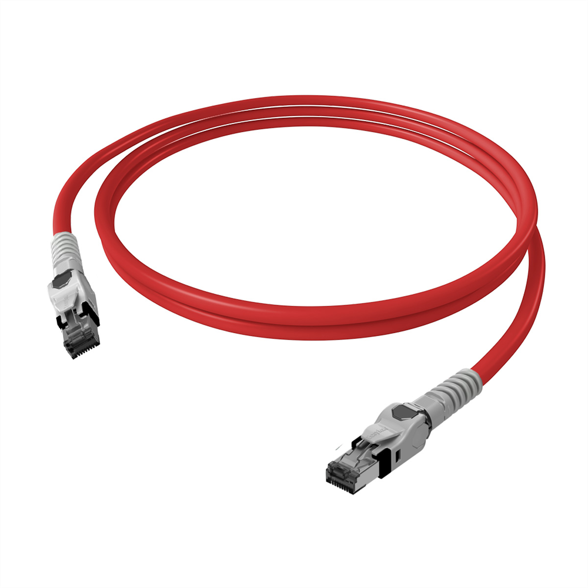EasyLan VarioBoot Patchkabel Kat.6A S/FTP, rot 0,50m - EasyLan VarioBoot Patchkabel Kat.6A - S/FTP