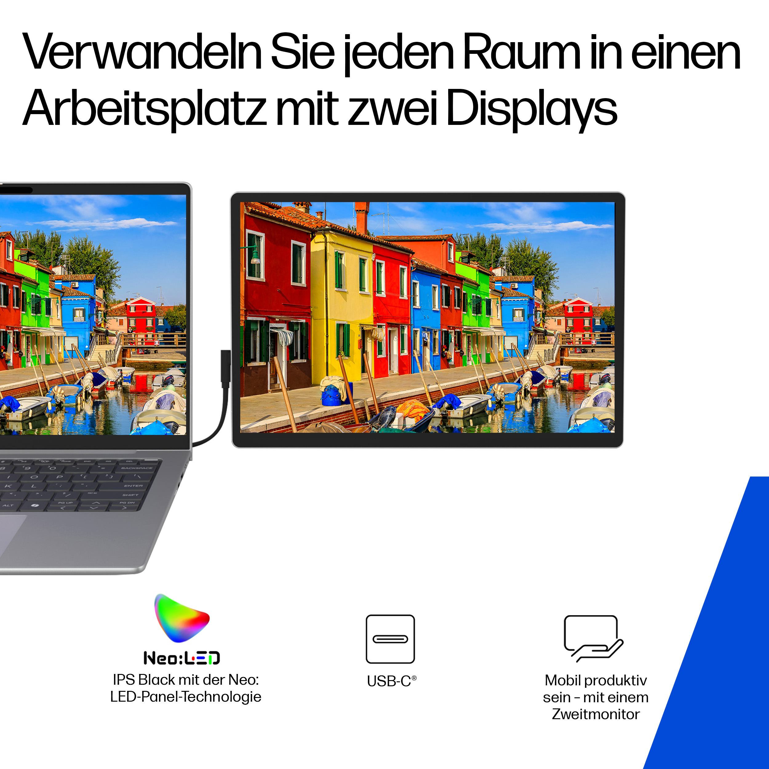 HP 514pn - Series 5 Pro - LED-Monitor - 35.6 cm (14)