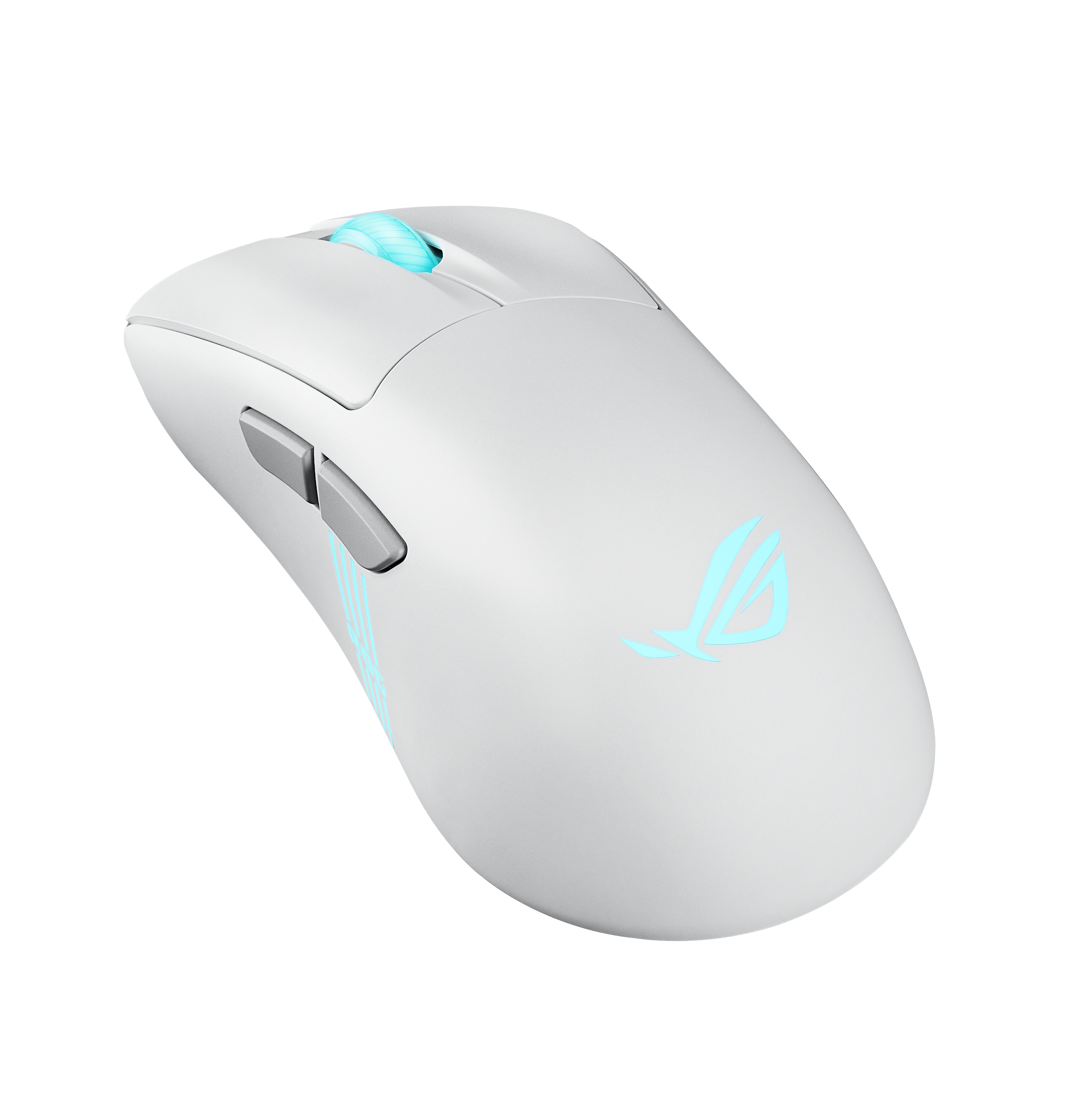 ASUS ROG Keris II Origin WHT mouse Gaming Mano destra RF Wireless + Bluetooth + USB Type-A Ottico 42000 DPI