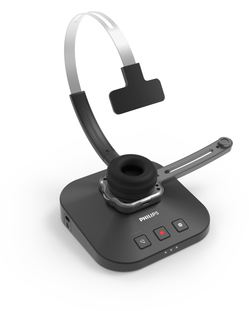 Philips SpeechOne Wireless Dictation Headset