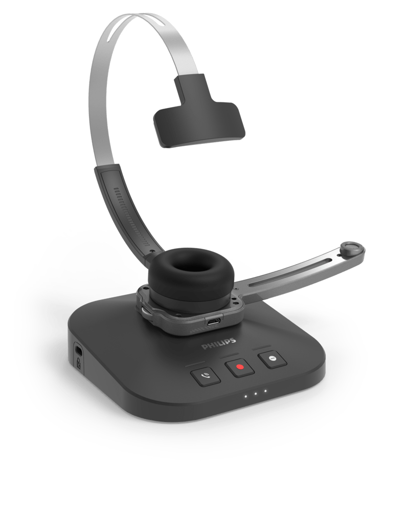Philips SpeechOne Wireless Dictation Headset
