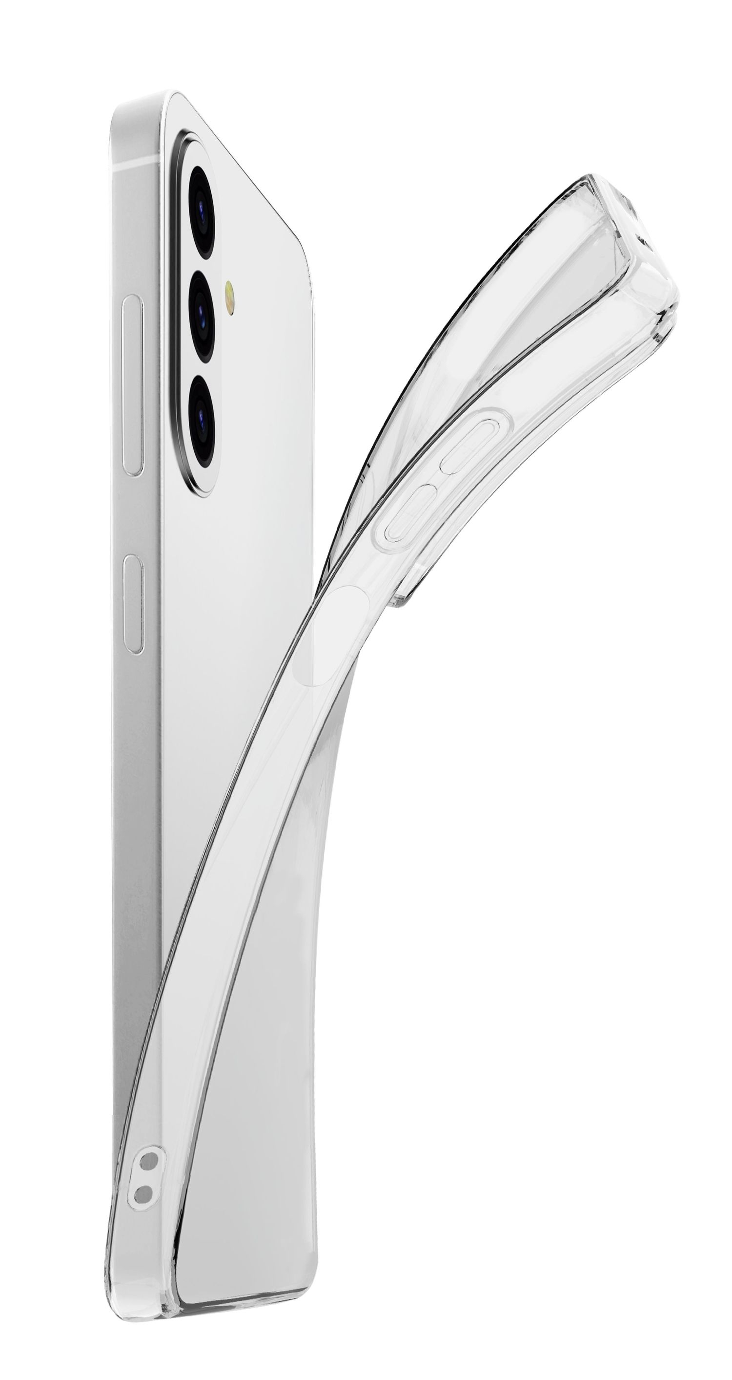 Cellularline CUSTODIA GOMMA SOFT GALAXY A27 TRASPARENTE