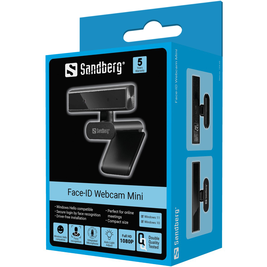 Sandberg Face-ID Webcam Mini