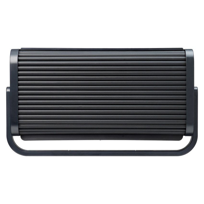 Helit H6110195 caja de almacenaje Rectangular Plstico Negro