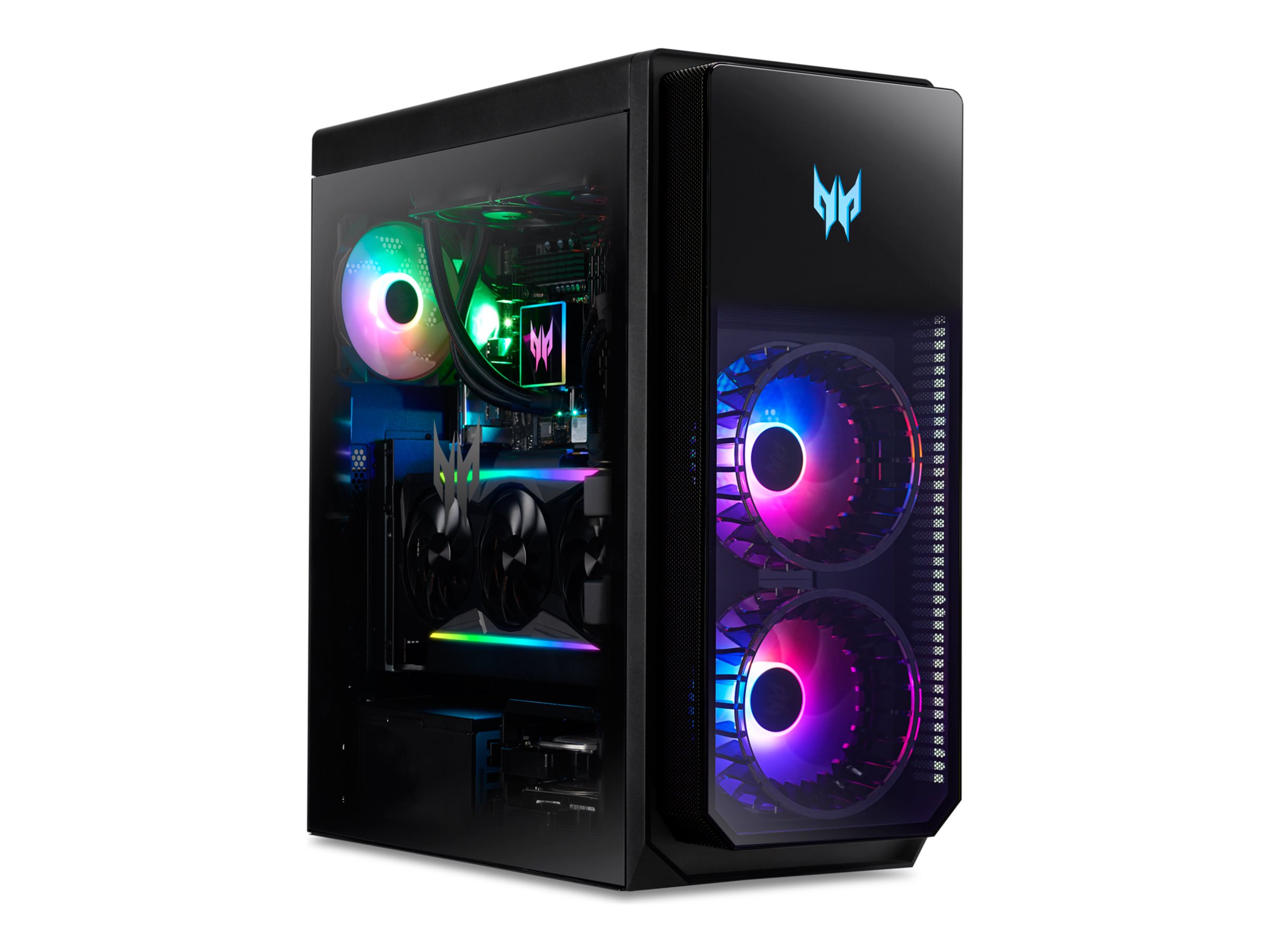 Acer Predator Orion 7000 PO7-655 - Tower - Core i9 i9-14900KF / 3.2 GHz - RAM 64 GB - SSD 2 x 1.024 TB, HDD 2 TB - NVIDIA GeForce RTX 4090 - 1GbE, 2.5GbE, 802.11ax (Wi-Fi 6E)