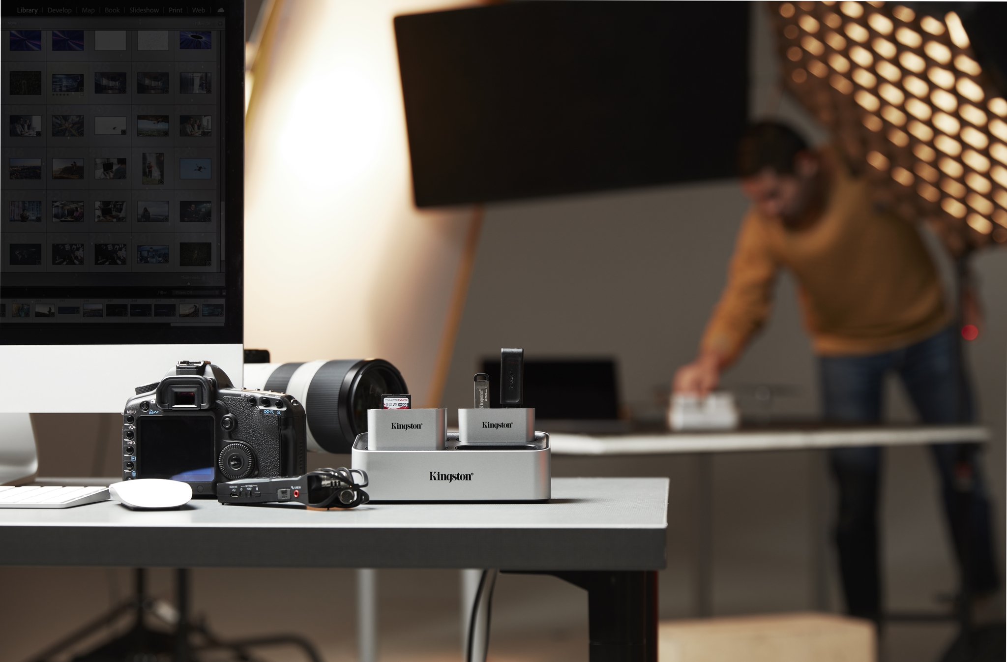 Kingston Technology USB 3.2 Gen 1 Workflow 5G USB-A and USB-C miniHub