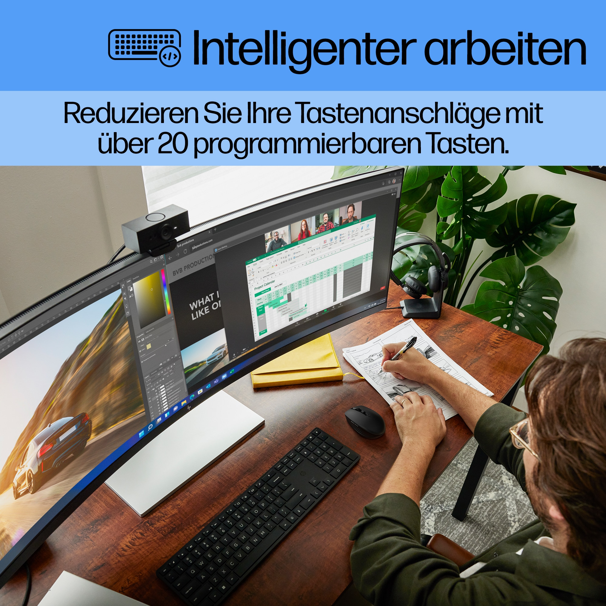 HP 650 Wireless Keyboard and Mouse Combo