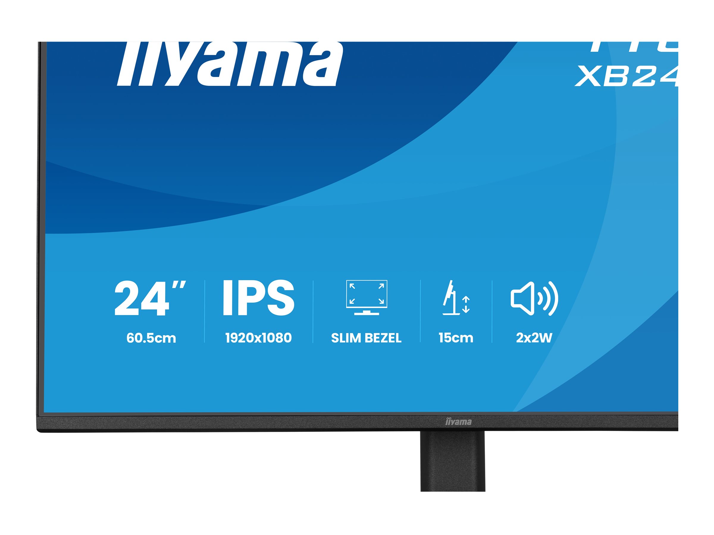iiyama ProLite XB2491HS-B1 pantalla para PC 60,5 cm (23.8) 1920 x 1080 Pixeles Full HD LCD Negro