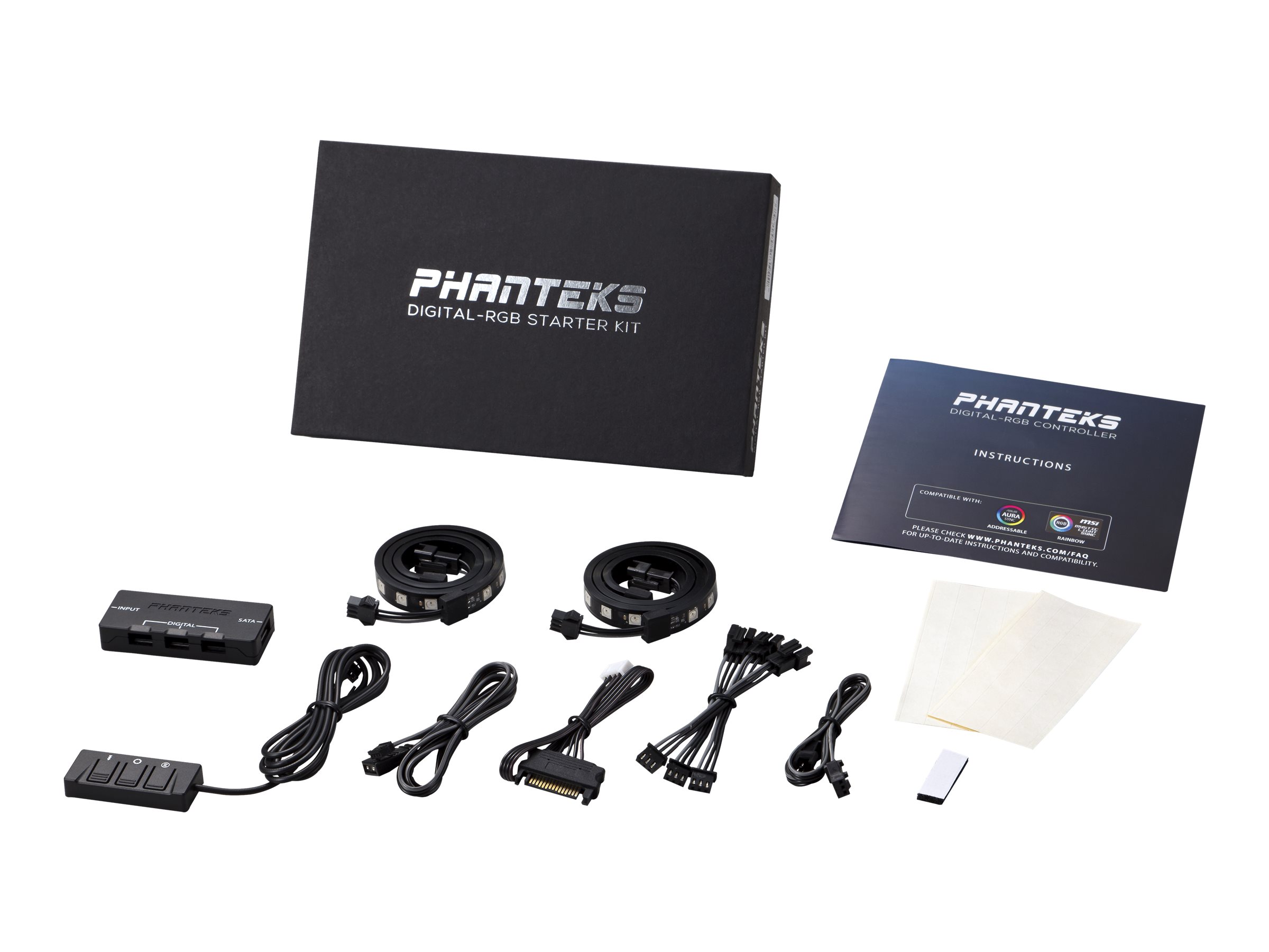 Phanteks PH-DRGB_SKT - Systemschrank-Beleuchtungsset