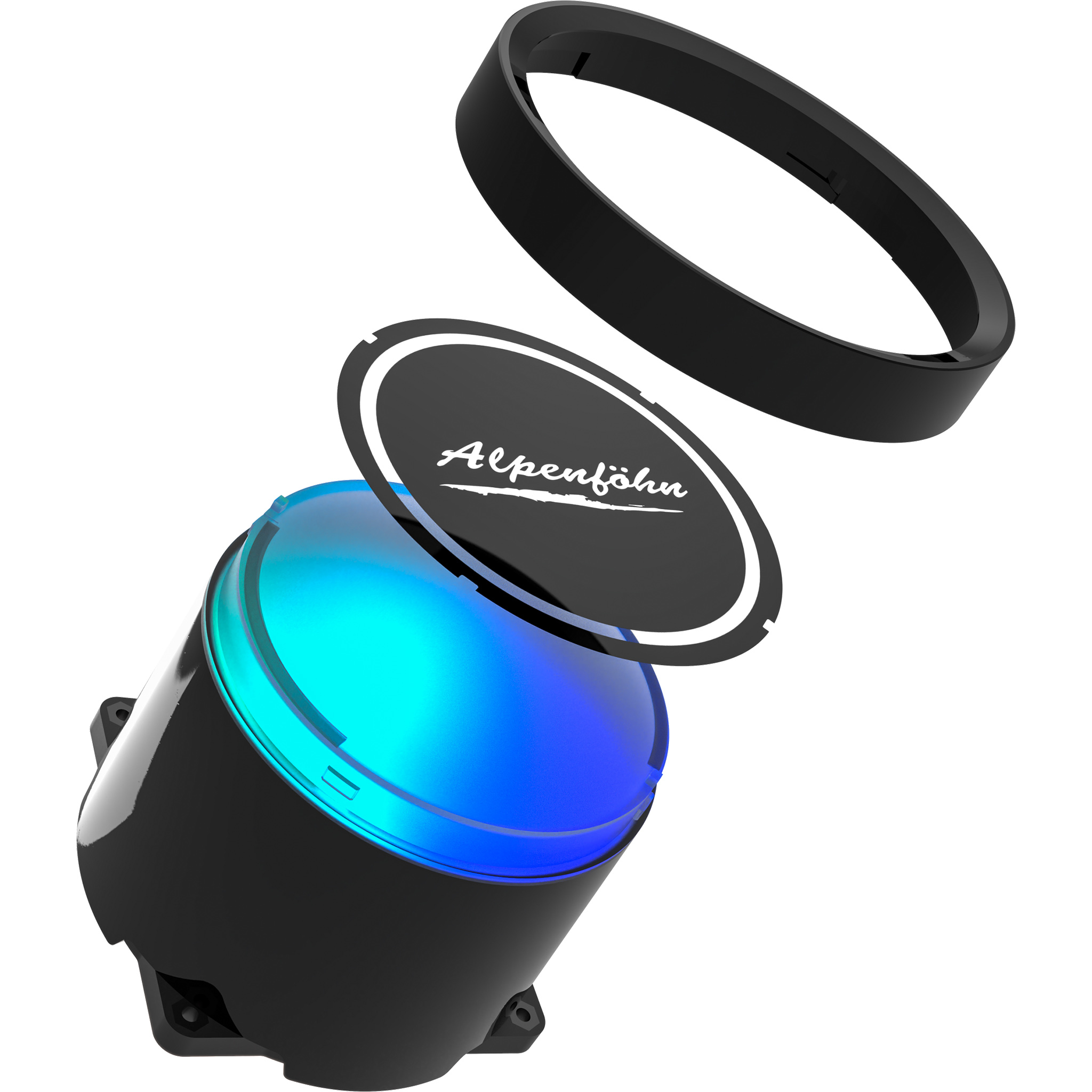 Alpenfhn 84000000182 sistema di raffreddamento per computer Processore Raffreddatore di liquidi tutto in uno