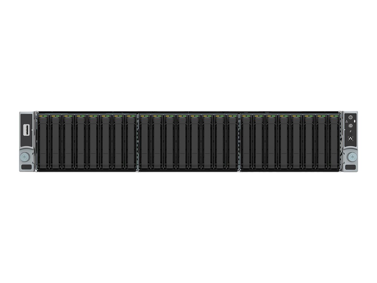 Intel R2224WFTZSR servidor barebone Intel C624 LGA 3647 (Socket P) Bastidor (2U) Negro, Plata