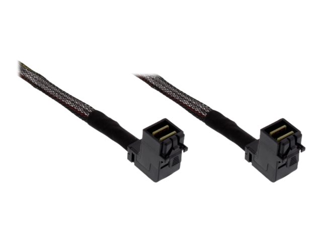 InLine Internes SAS-Kabel - mit Sidebands - SAS 6Gbit/s - gerade durchgef�hrt - 4-Lane - 4x Mini SAS HD (SFF-8643)