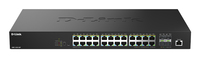 D-Link DMS-1250-28P/E switch Gestionado L2 2.5G Ethernet (100/1000/2500) Energ�a sobre Ethernet (PoE) Negro