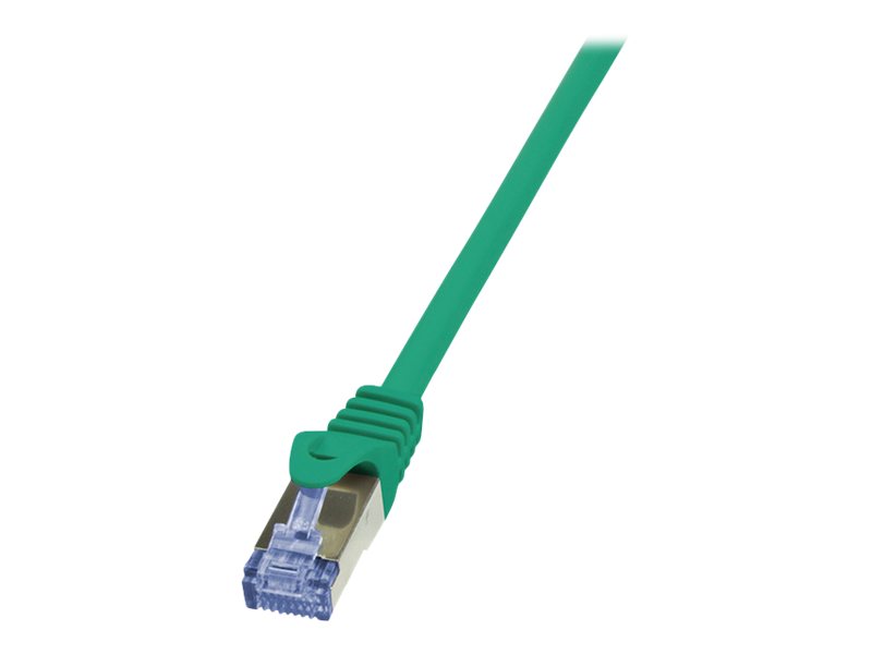 LogiLink 2m Cat.6A 10G S/FTP cavo di rete Verde Cat6a S/FTP (S-STP)