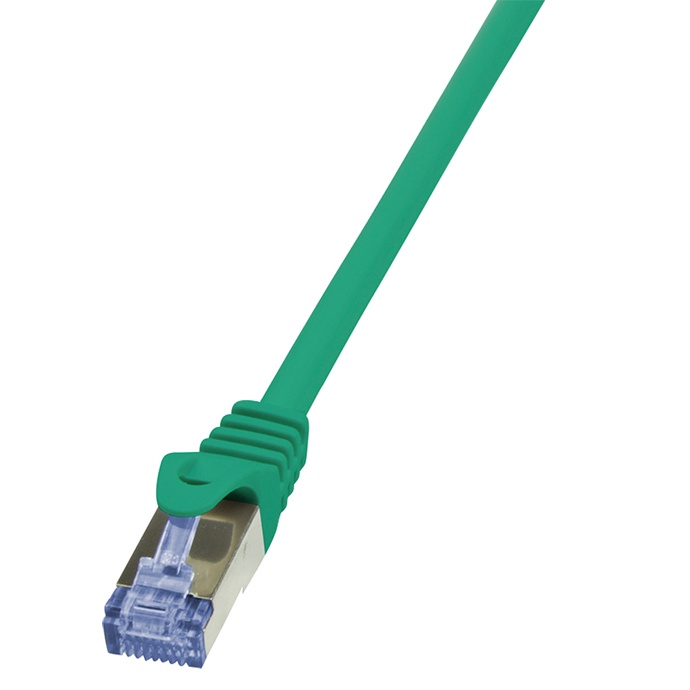 LogiLink 2m Cat.6A 10G S/FTP cavo di rete Verde Cat6a S/FTP (S-STP)