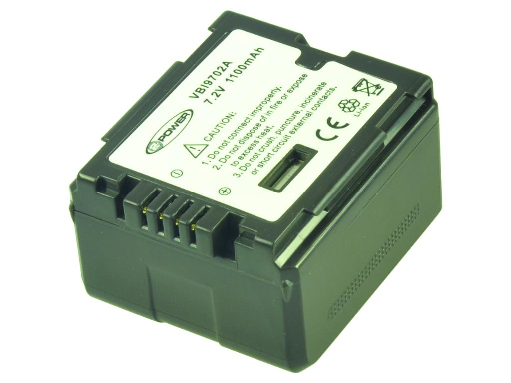 2-power Camcorder Battery 7.2V 1100mAh