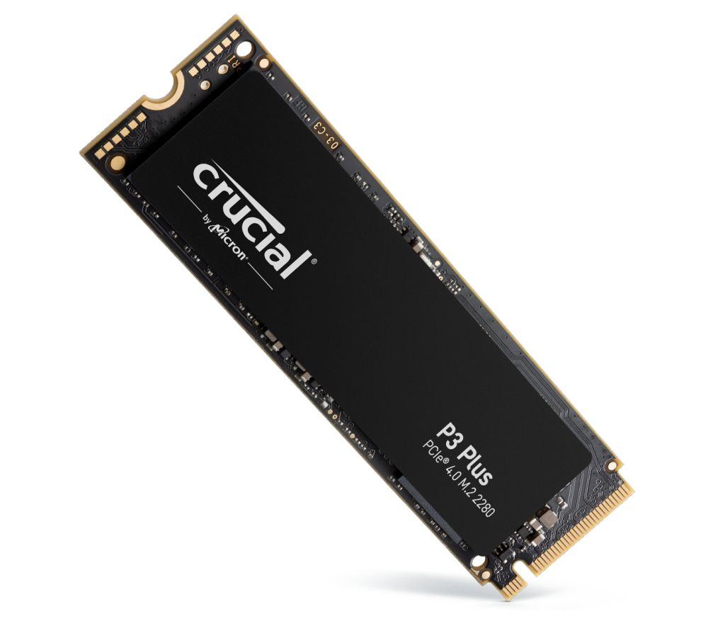 SSD Crucial 4 To P3 Plus CT4000P3PSSD8 PCIe M.2 NVME PCIe 4.0 x4