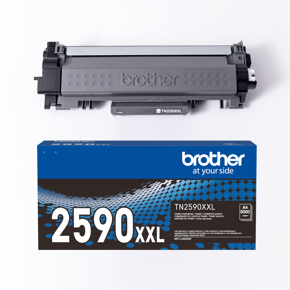 Brother TN-2590XXL cartucho de t�ner 1 pieza(s) Original Negro