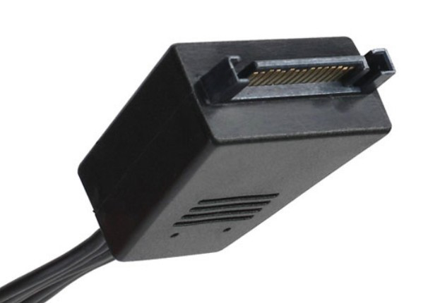 Silverstone CP06 SATA cable Black