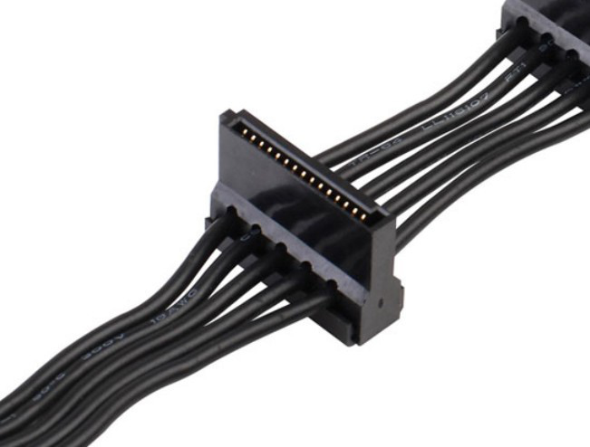 Silverstone CP06 SATA cable Black