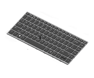 HP L14377-A41 refaccin para laptop Teclado