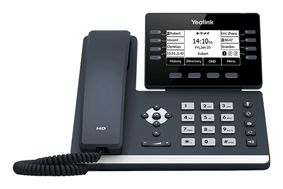 Yealink SIP-T53 tlphone fixe Gris 8 lignes LCD