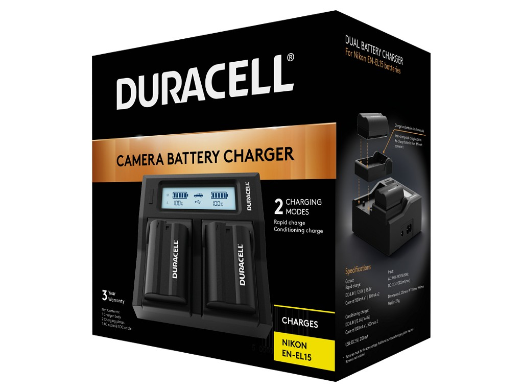 Duracell DRN6113 chargeur de batterie