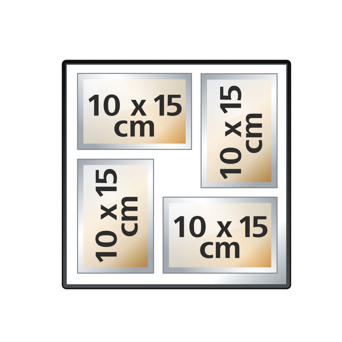 Hama Fine Art �lbum de foto y protector Verde 400 hojas 10 x 15 cm