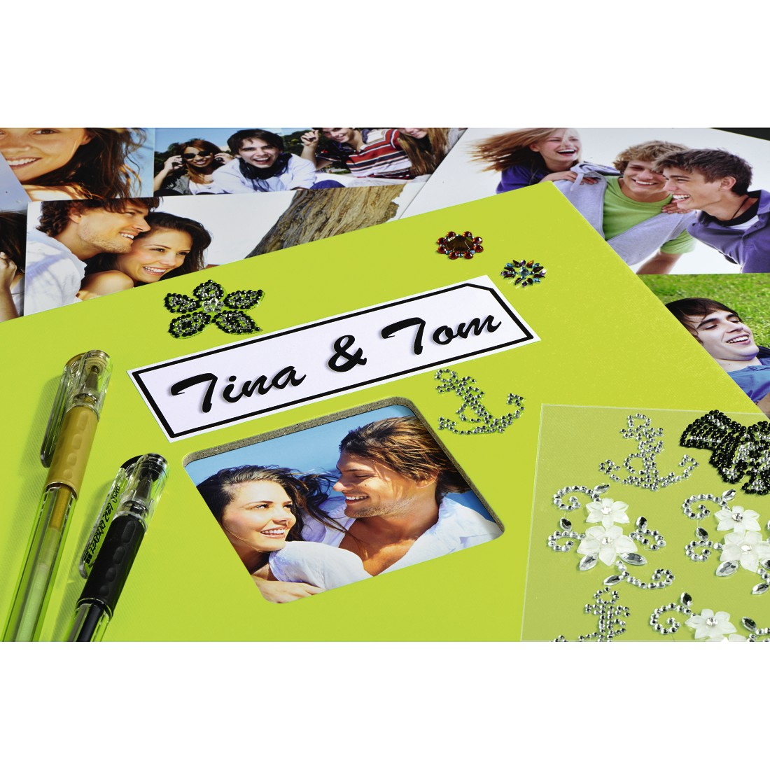 Hama Fine Art �lbum de foto y protector Verde 400 hojas 10 x 15 cm