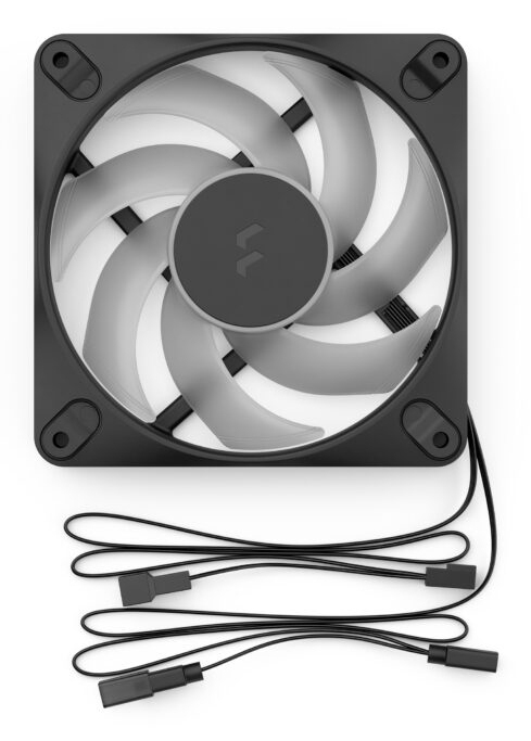 Fractal Design Dynamic 3 12 Black| Geh�useluefter - Geh�use-L�fter - 31,9 dB