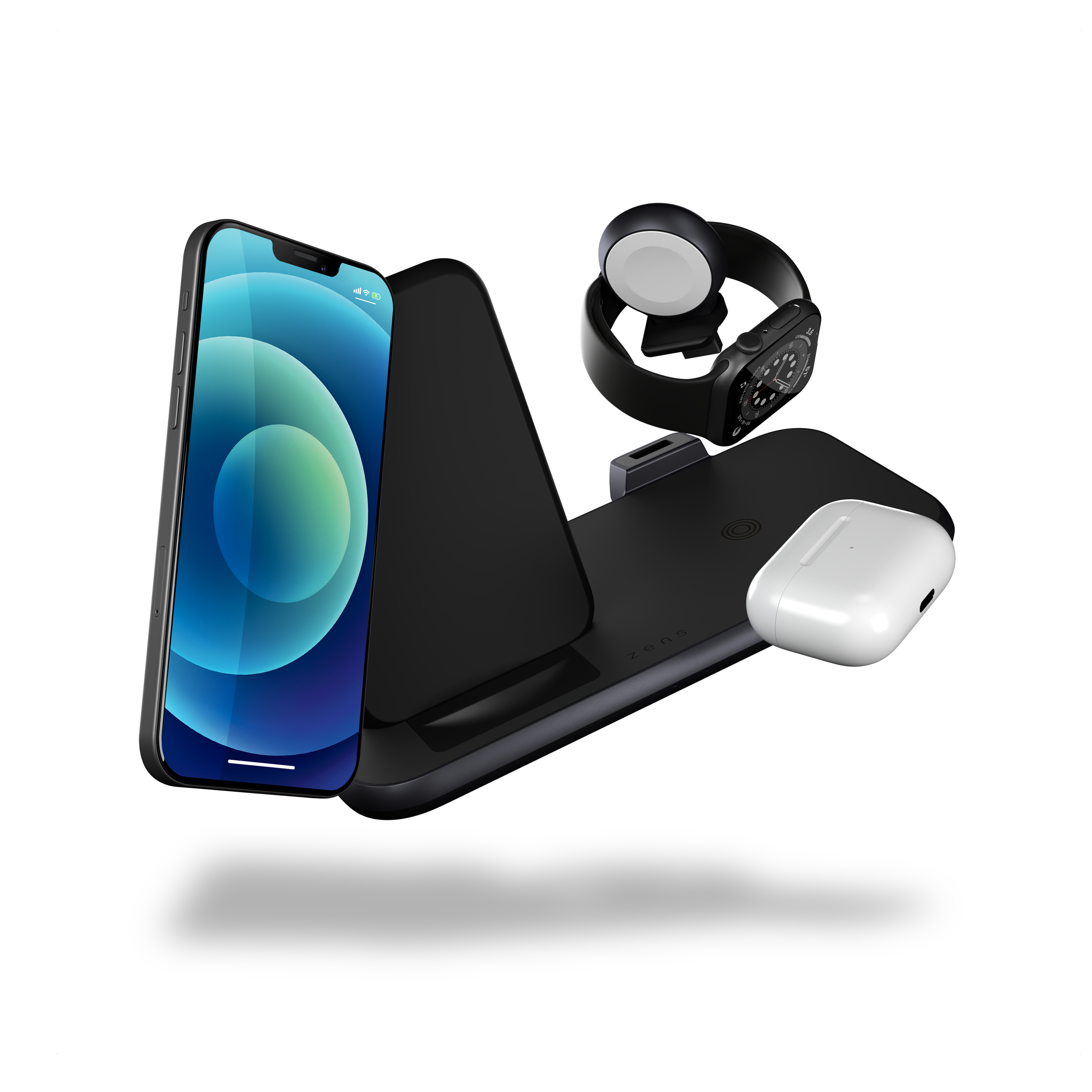 ZENS ZEDC15B/00 cargador de dispositivo m�vil Universal Negro Corriente alterna, USB Cargador inal�mbrico Carga r�pida Interior